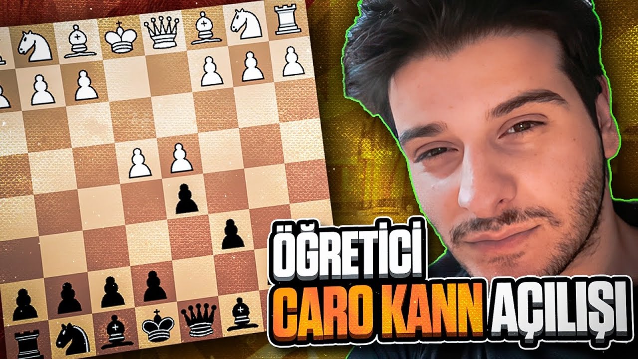 Öğretici Caro Kann Açılışı Çekerken Tahta Savaş Alanına Döndü! Anlatarak Oynuyoruz