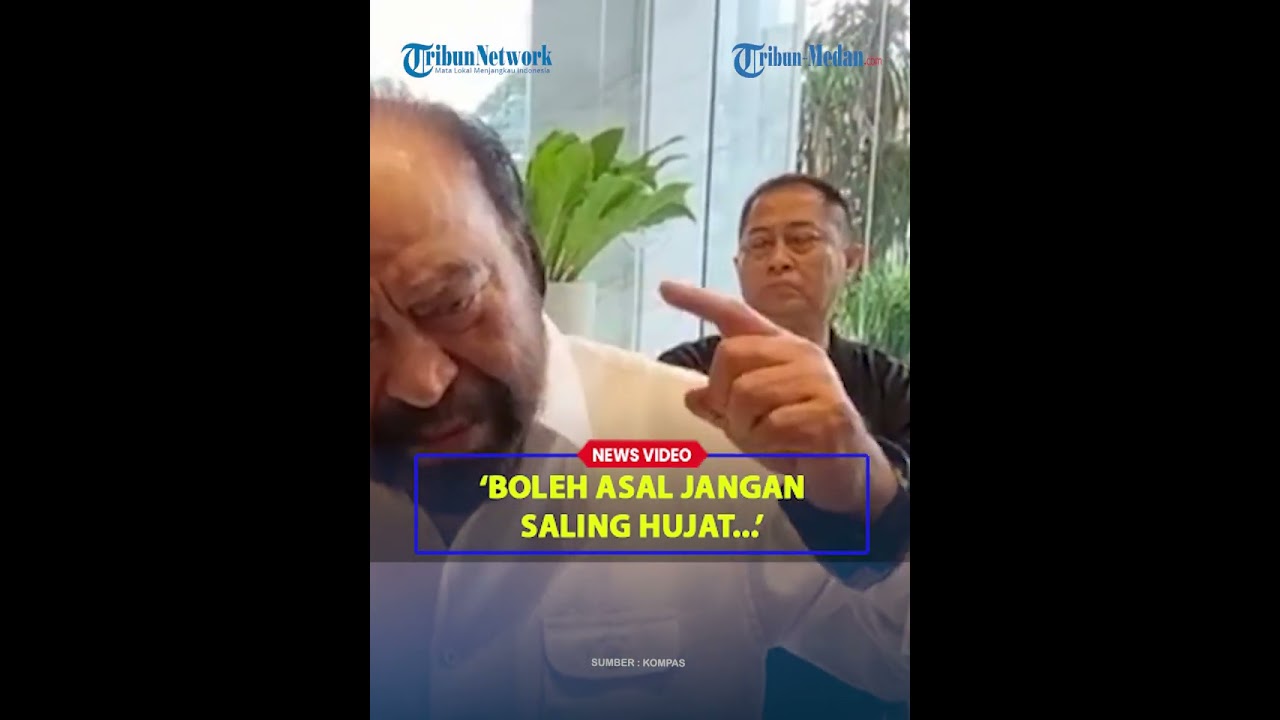 SOAL KOALISI Permanen, Surya Paloh Beri Komentar