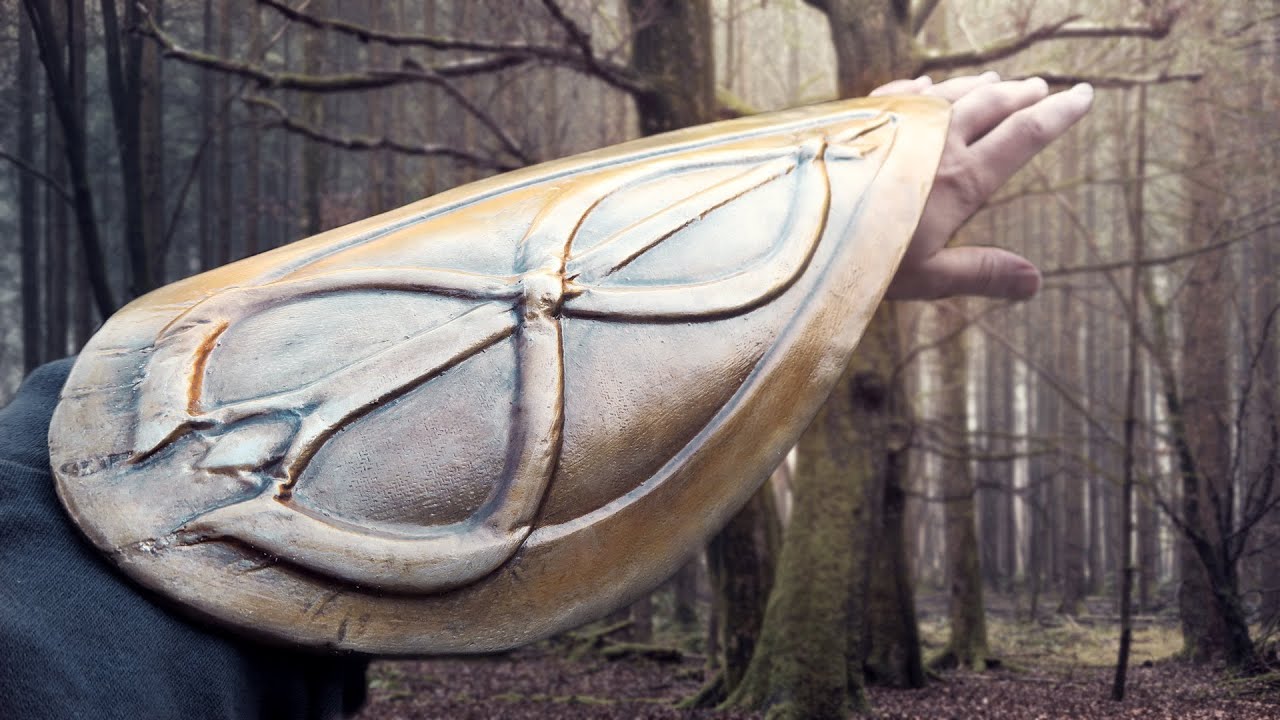 Fiberglass on Craft Foam Vacuum BaggingTest for the High Elven Shield