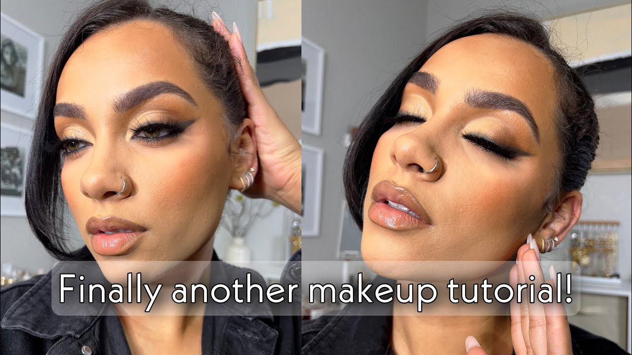 FINALLY A MAKEUP TUTORIAL | MYESHA POLNETT
