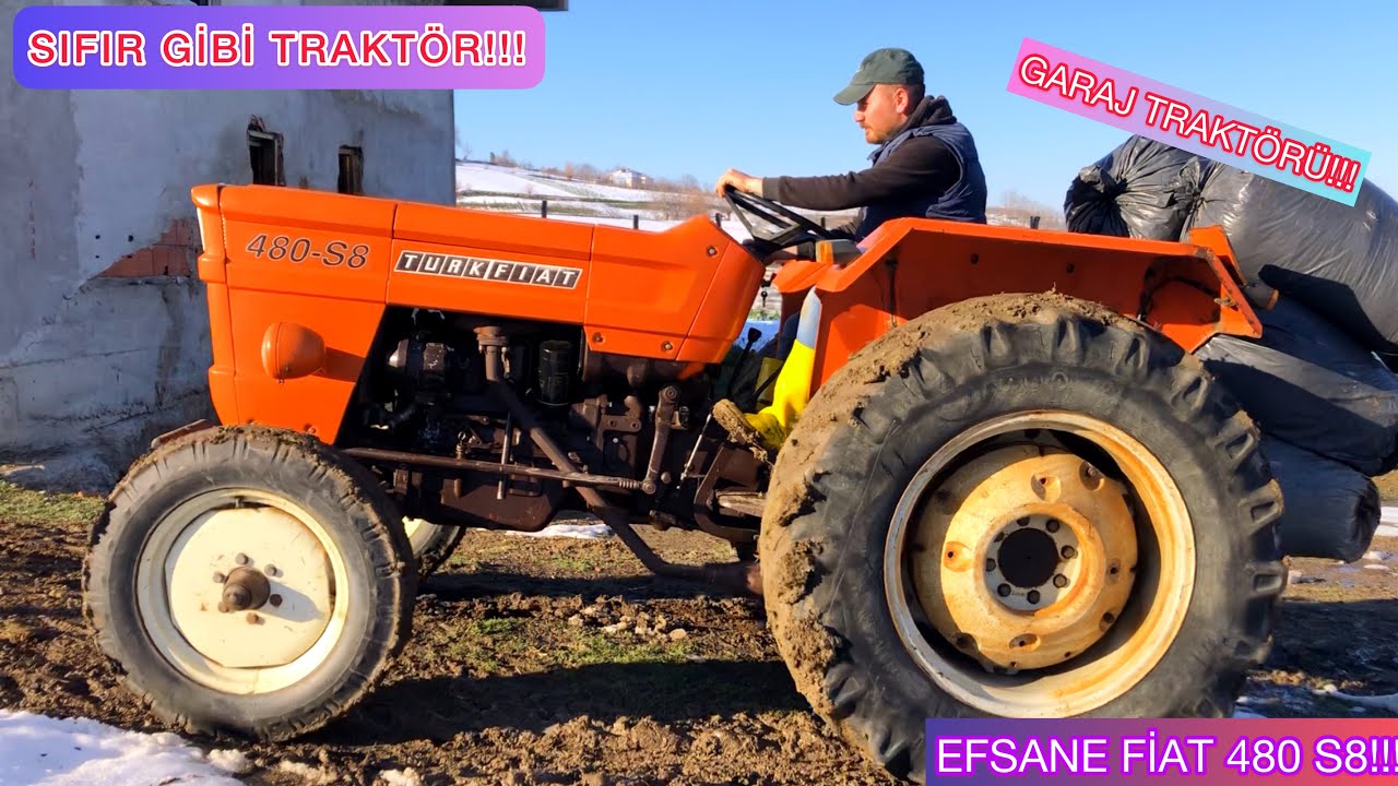 SIFIRDAN FARKI YOK!!! TÜRK FIAT 480 S8 HER ŞEYİYLE ORJİNAL!!! İZLEMEDEN GEÇME!!