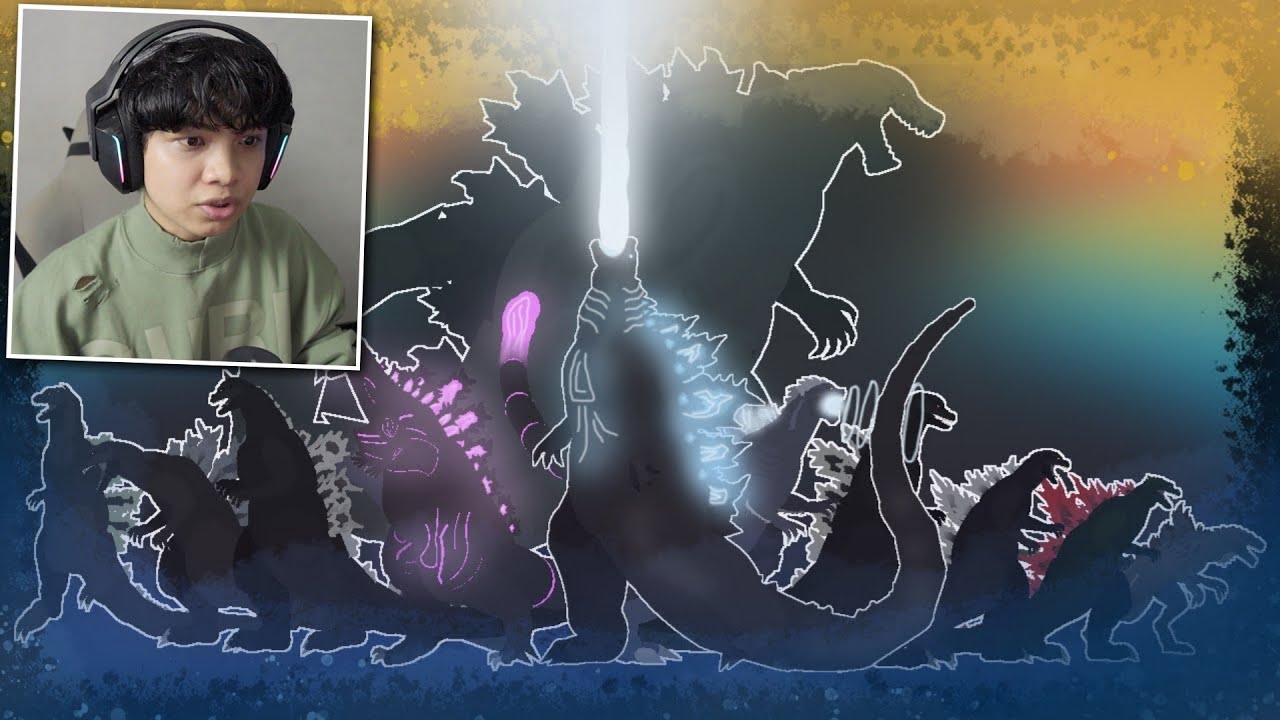 KETIKA SEMUA GODZILLA BERTARUNG DI SATU TEMPAT! : GODZILLA BATTLE ROYALE | ANIMATION