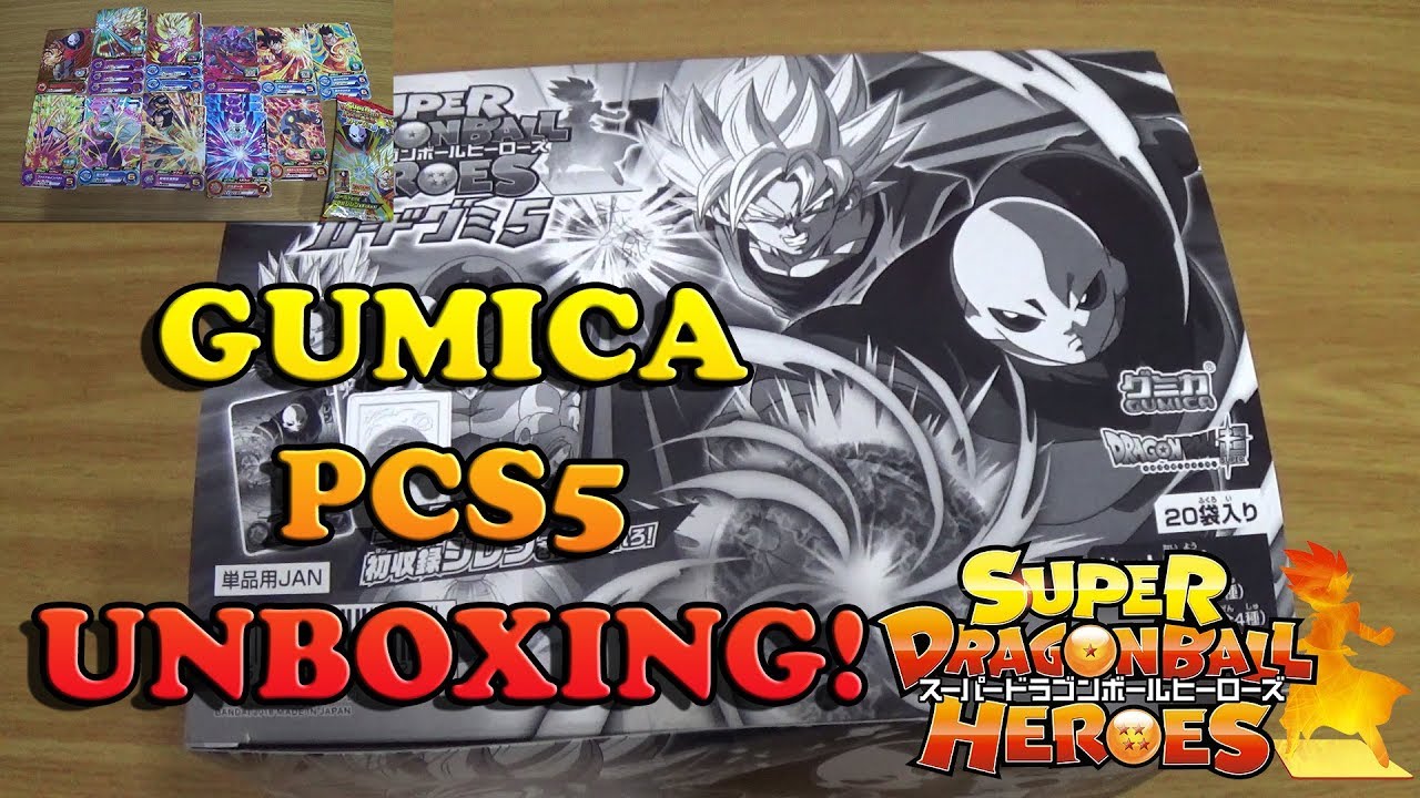 Super Dragon Ball Heroes PCS5 Gummy Candy Unboxing de 20 Sobres!! | Part 26