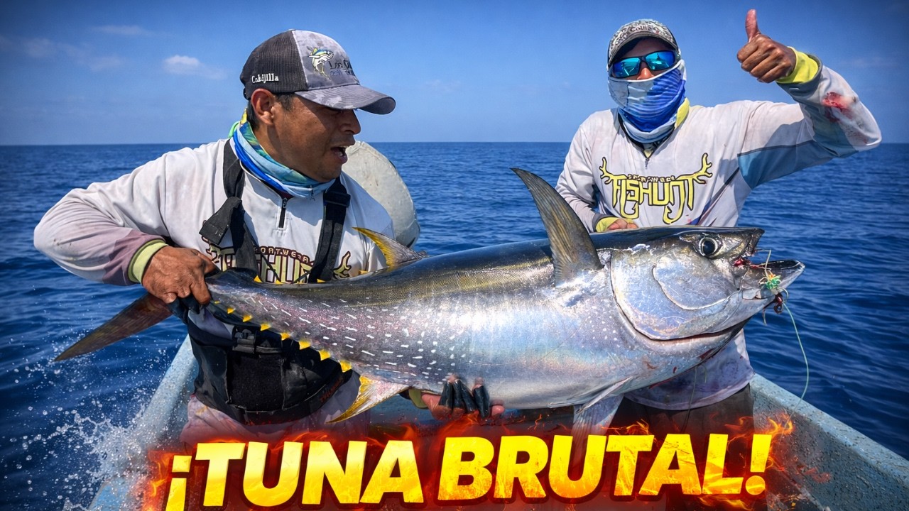 TUNA de 40 KG ¡PELEA COMO MARLYN! 💥🔥 Brutal batalla en alta mar