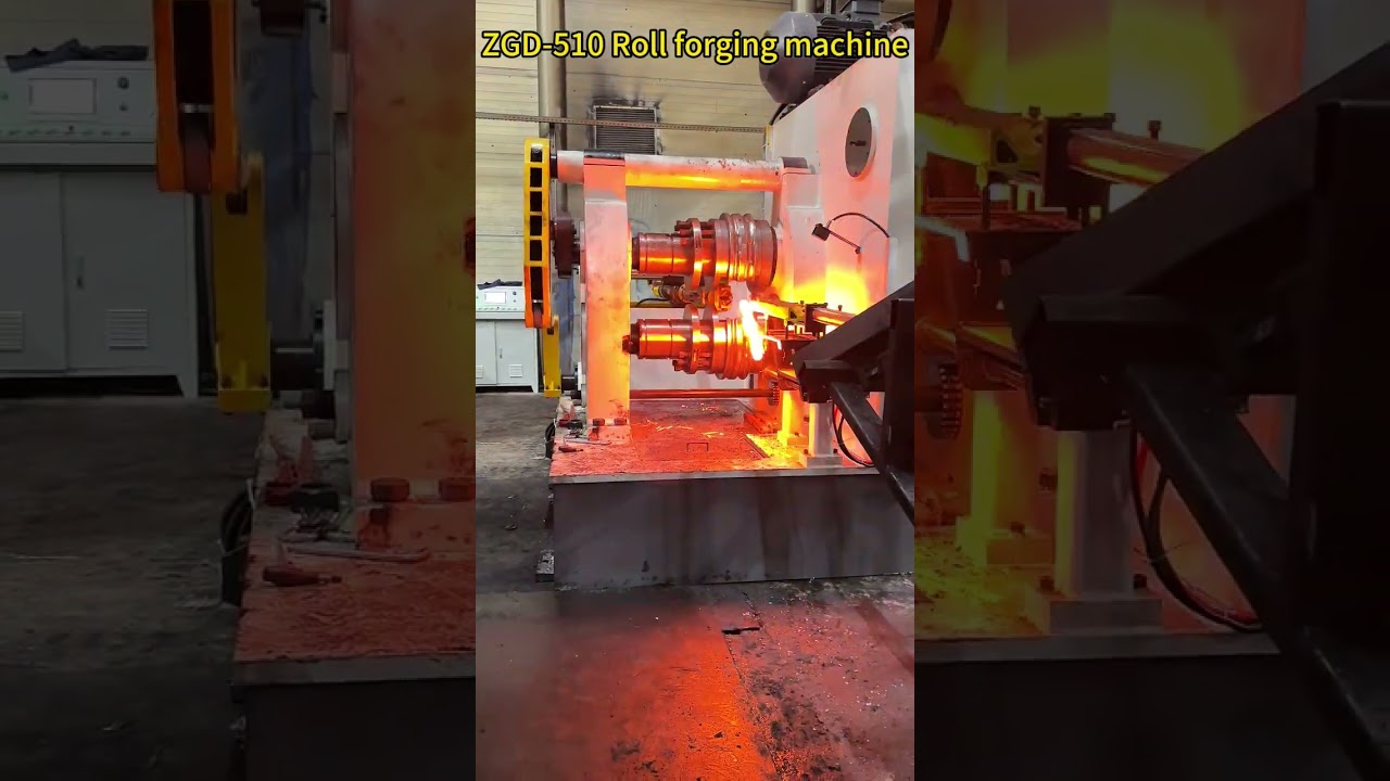 Hongjie Forging roller machine #machine #rollforging