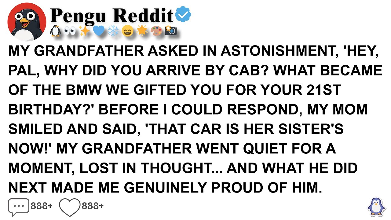 [Full Story] MY GRANDFATHER ASKED IN ASTONISHMENT, 'HEY, PAL, WHY DID YOU ARRIVE BY CAB? WHAT BECAME