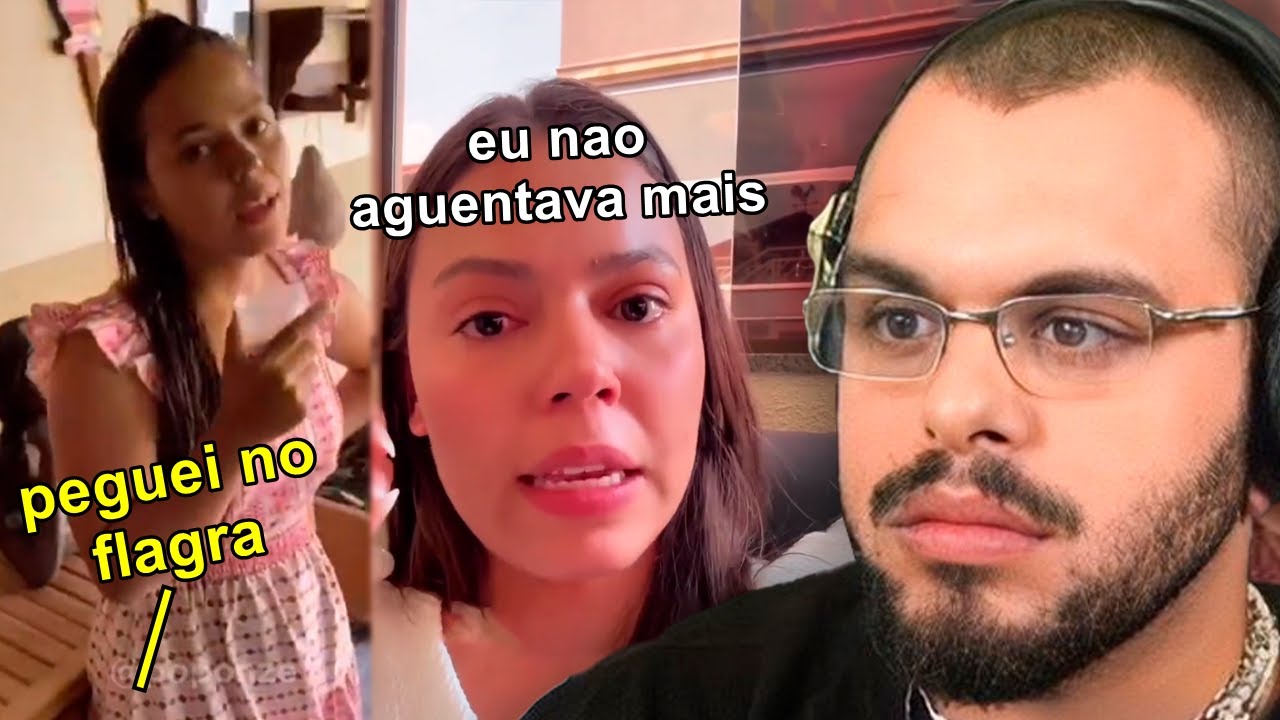 TIKTOKER EVANGÉLICA É FLAGRADA TRAINDO E ELA SE DEFENDE - Maicon react