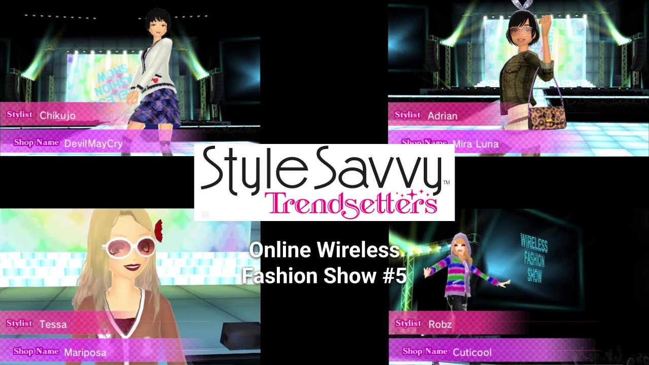 Style Savvy Trendsetters - Online Wireless Fashion Show #5 (Runway Compilation)