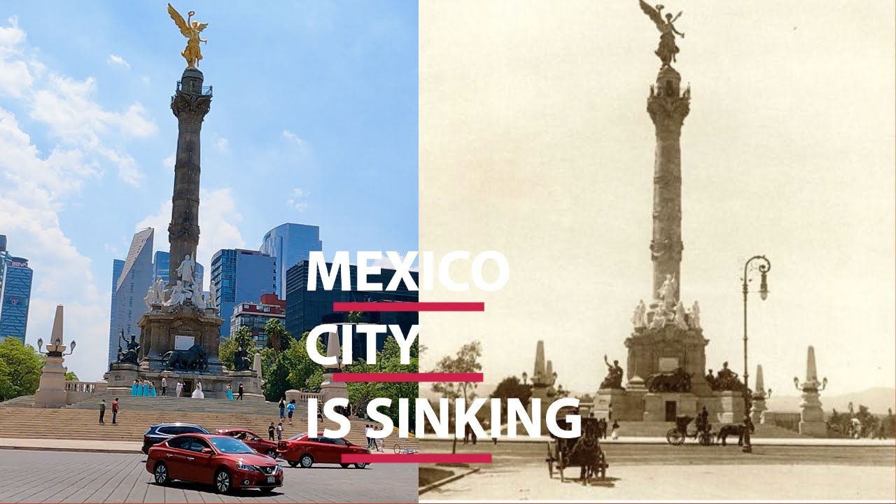 Mexico City is sinking, you can tell looking at this tourist site!