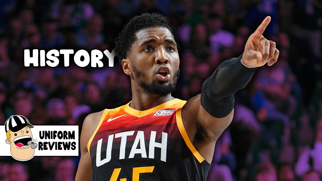 Utah Jazz Uniform History