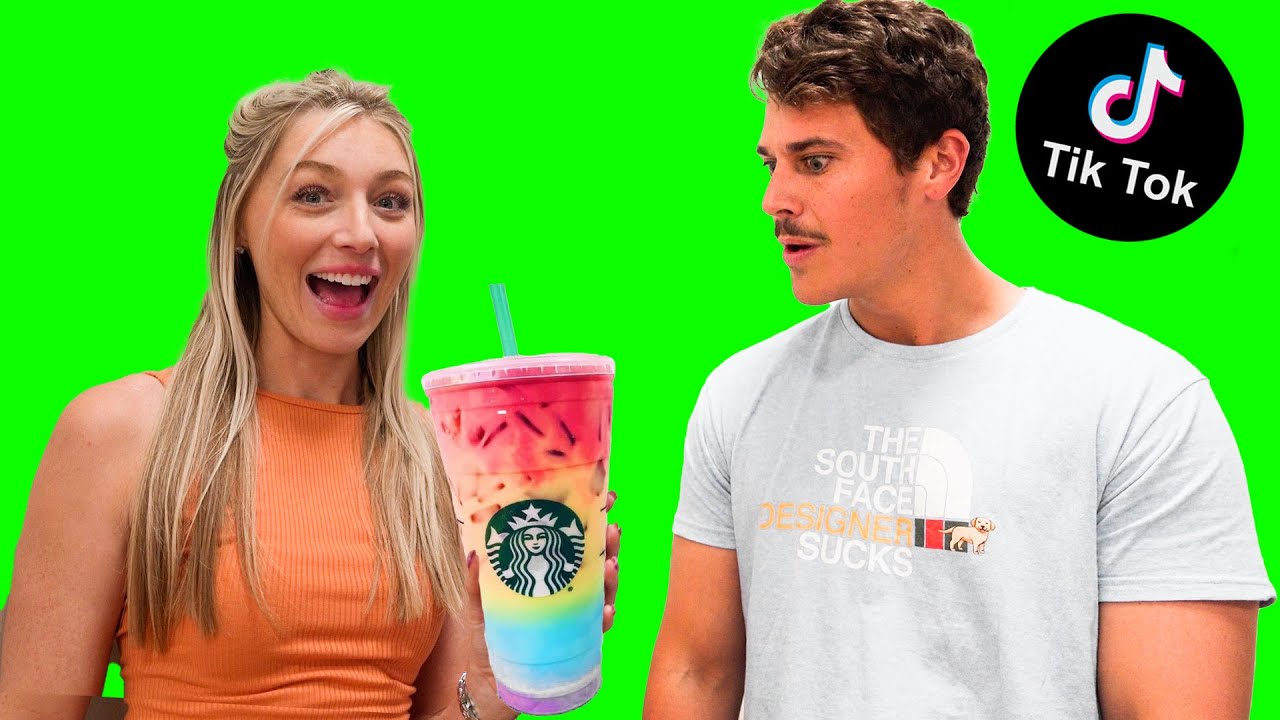 TESTING VIRAL TIKTOK FOOD CHALLENGES WITH MY FIANCÉ!!