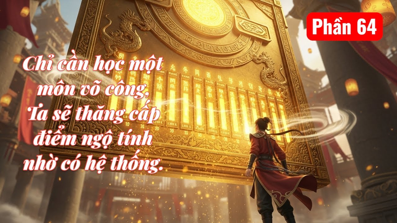[FULL]|P64| Chỉ cần học một môn võ công, Ta sẽ thăng cấp điểm ngộ tính nhờ có hệ thống.