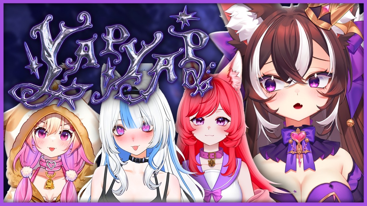 【YAPYAP】The BIGGEST YAPPERS Tried Yapyap… ft. @Kitsunero @Rosiebellmoo @MilkyMew_【COLLAB】