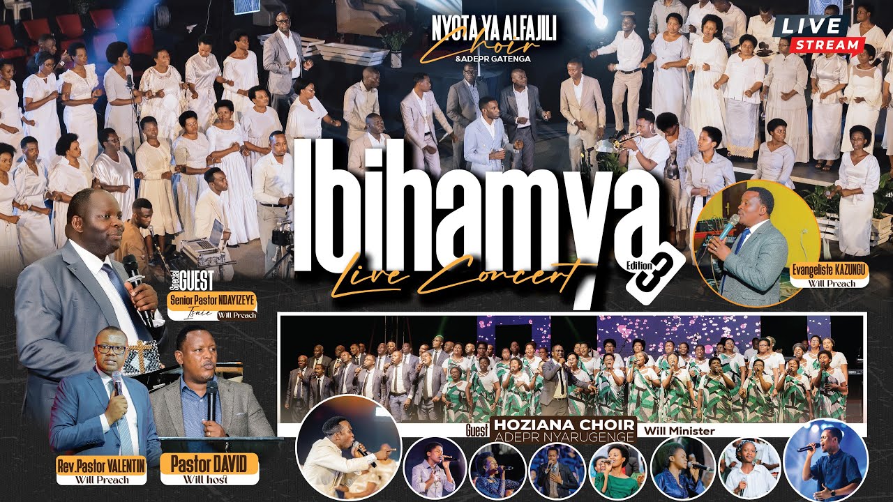 IBIHAMYA  LIVE  CONCERT -Session 3    with HOZIANA CHOIR  Final day