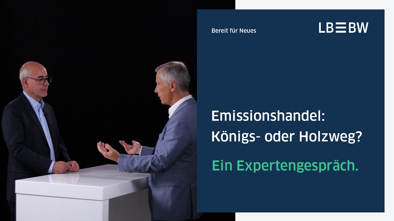 Emissionshandel: Königs- oder Holzweg? Ein Expertengespräch.