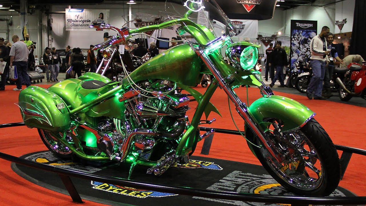 Top 10 cool motorcycles - custom build bikes