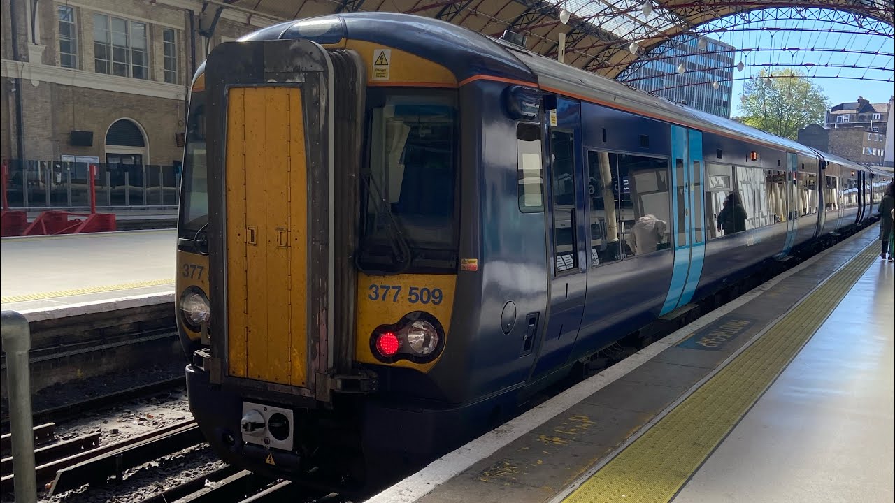 Journey on a Southeastern Class 377 Train from London Victoria to Bromley South