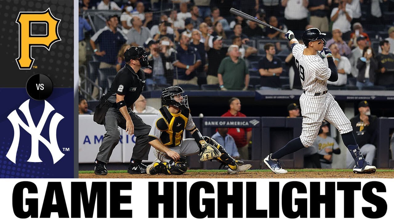Pirates vs. Yankees Game Highlights (9/20/22) | MLB Highlights