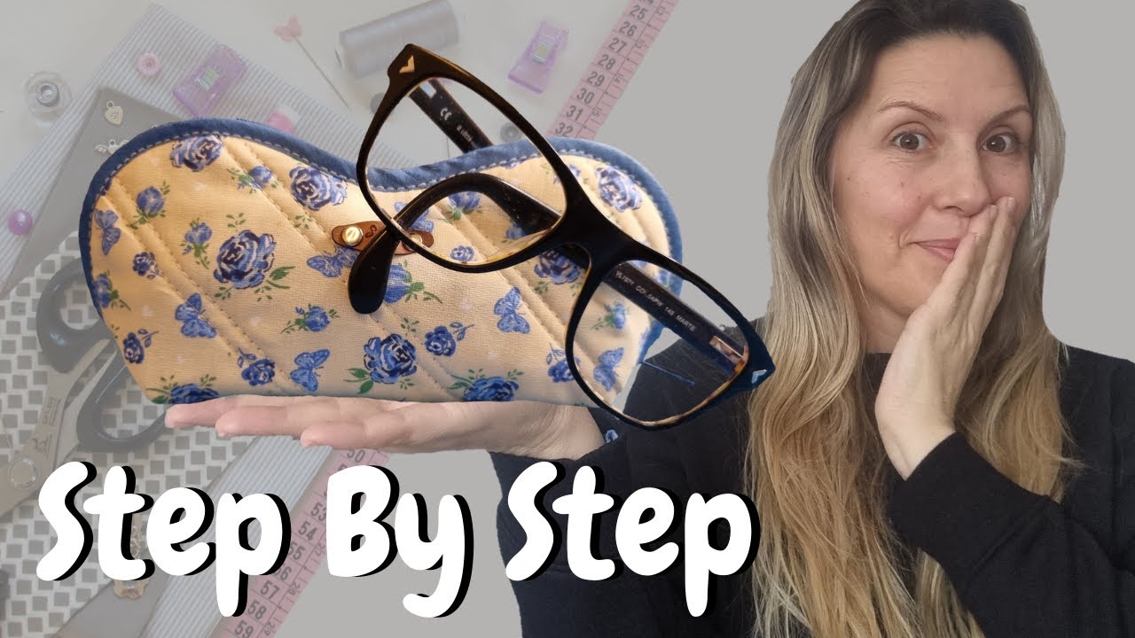 How to make a portable case / holder for your eyeglasses