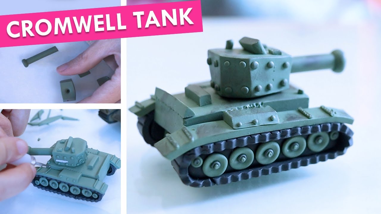 Making a CROMWELL TANK | Polymer Clay Tutorial
