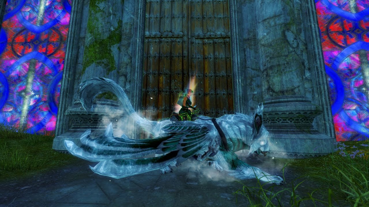 Gw2 Griffon Flying (Not WoW) ^_^