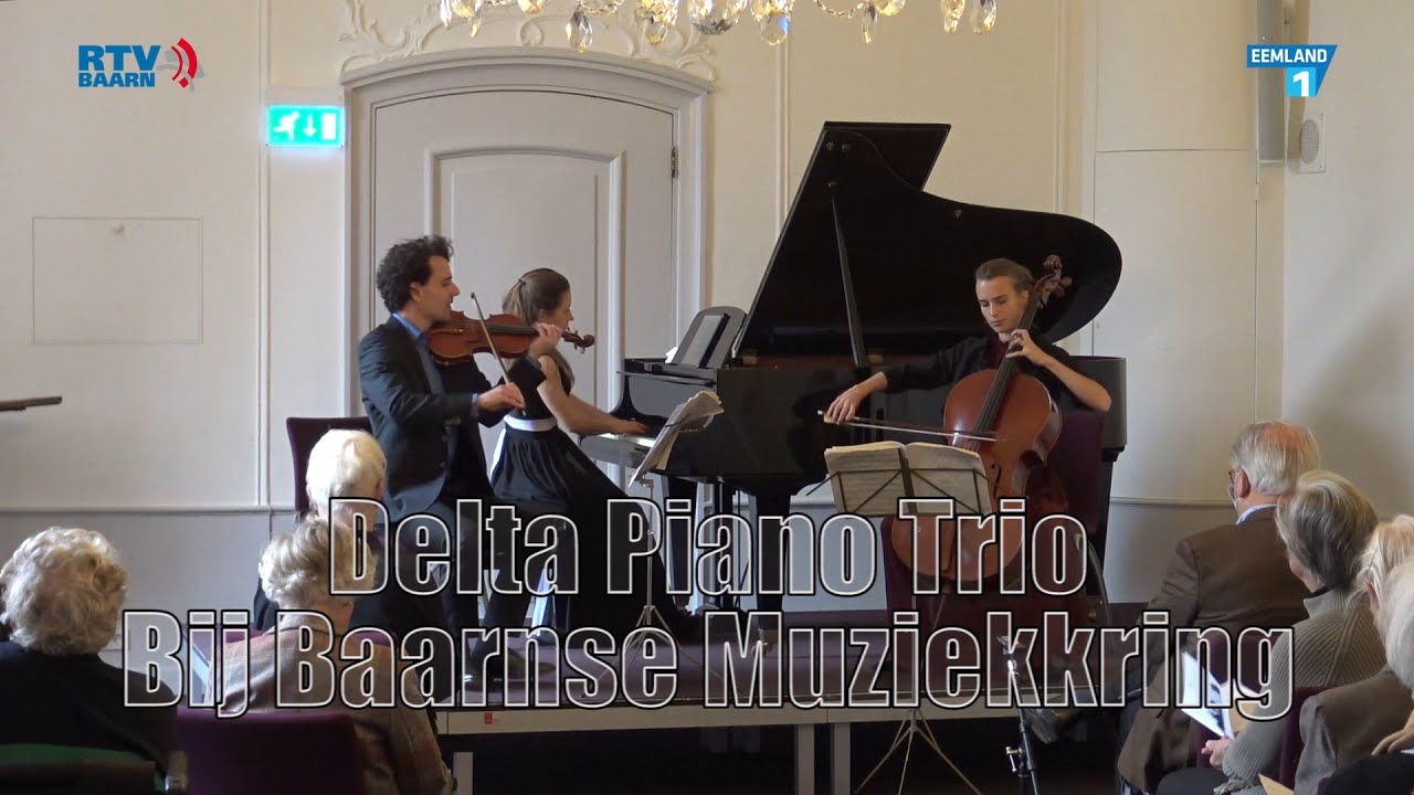 Delta Piano Trio bij Baarnse Muziekkring