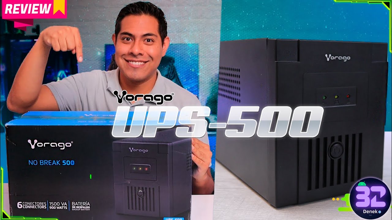 ¿Lluvia y Apagones? PROTEGE tus Equipos | UPS-500 NoBreak Vorago
