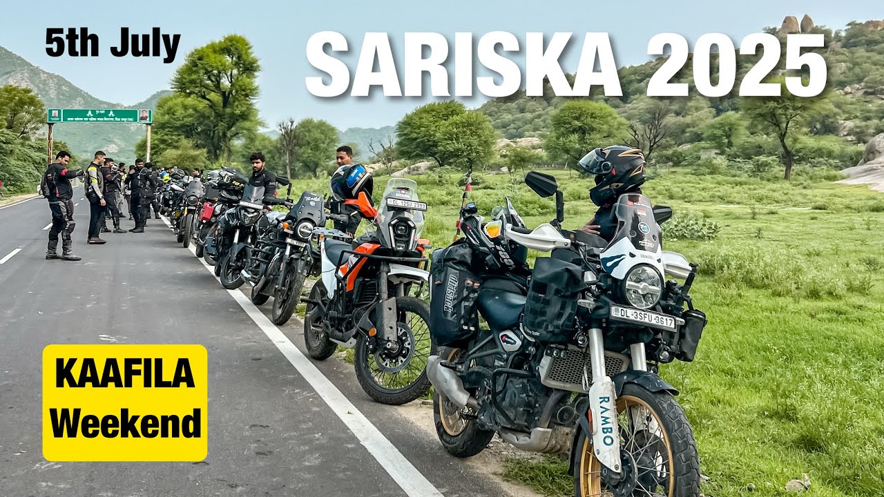 KAAFILA Sariska 2025 - The Wild Route | Rajasthan | #RudraShoots