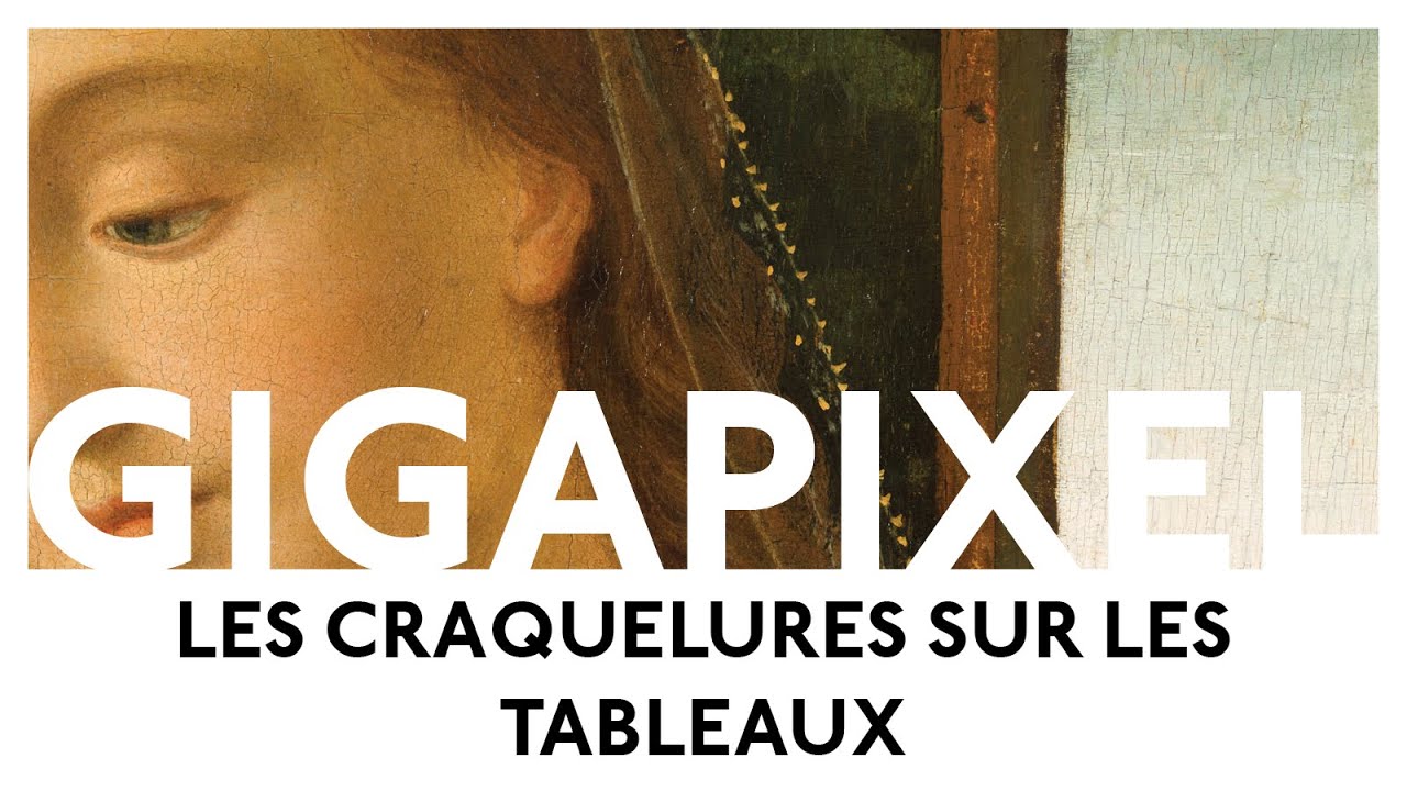 Gigapixel | Pourquoi des craquelures sur les tableaux ?