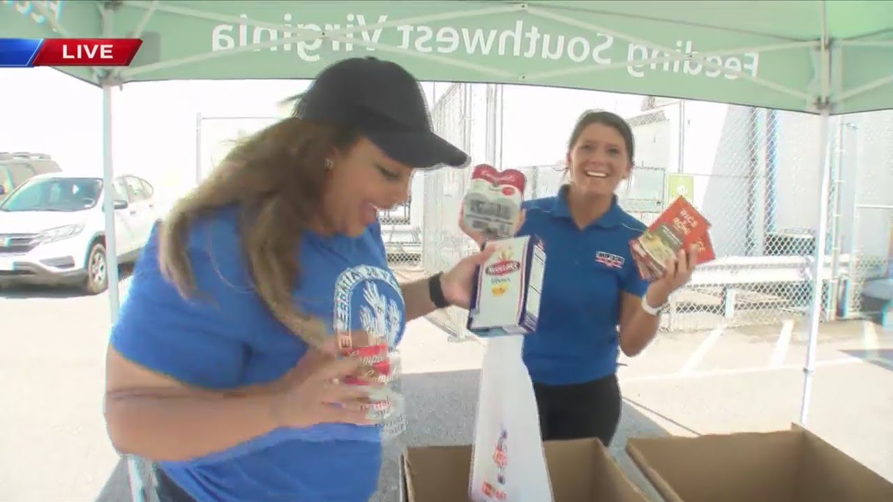 WFXR News giving back to the community at Feeding Southwest Virginia's food drive