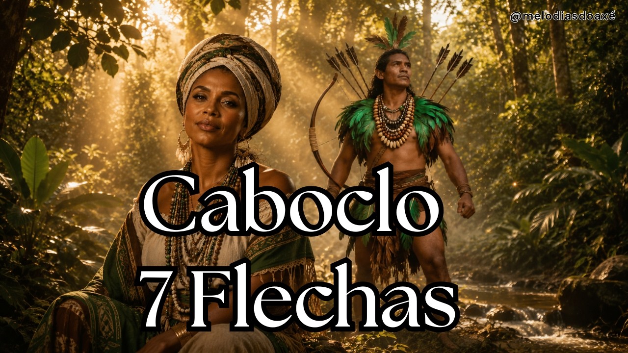 Caboclo Sete Flechas chegou! Sinta a vibração da floresta