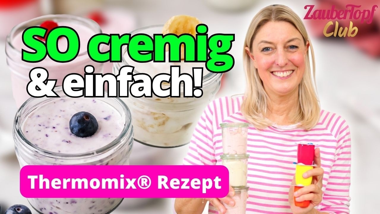 🍓🫐 NIE WIEDER gekaufte Fruchtzwerge! So machst du sie ohne Zucker selbst | Thermomix&reg; Rezept