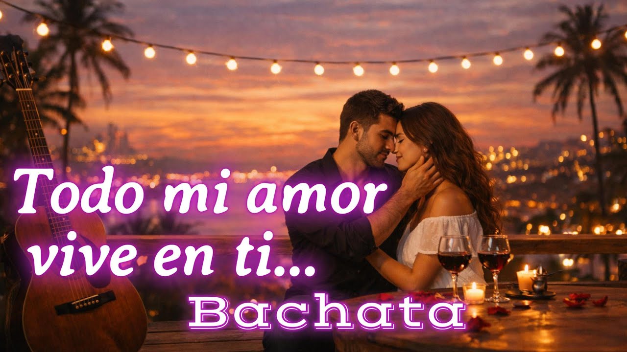 Todo Mi Amor Vive en Ti 💖 | Bachata Romántica para Dedicar | Dedícasela a quien amas
