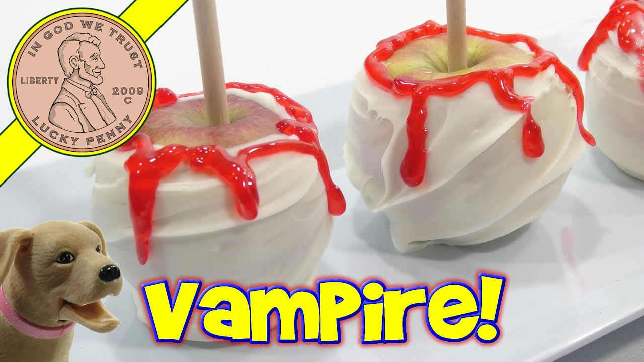 Vampire Bites Candy Apple Decorating Kit, Tasty Halloween Treats!