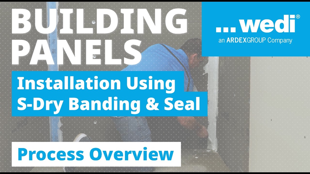 (EN) wedi Building Panels with S-DRY
