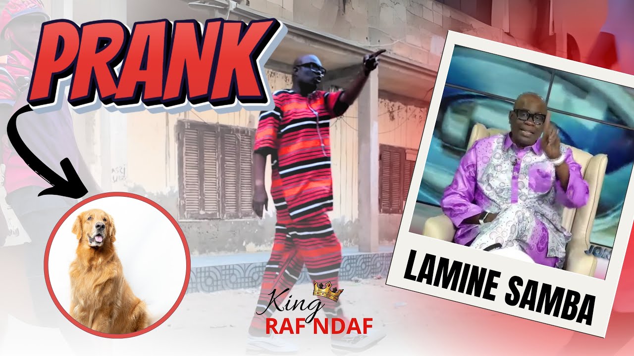 PRANK-Lamine Samba se fait attaquer par un supporter de Siteu (nakh Modou Lo lafaral)