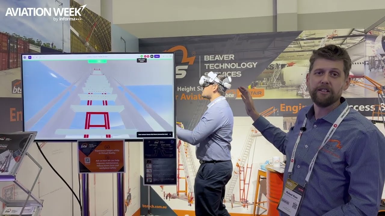 VR Takes Aircraft Maintenance To New Heights At MRO Middle East