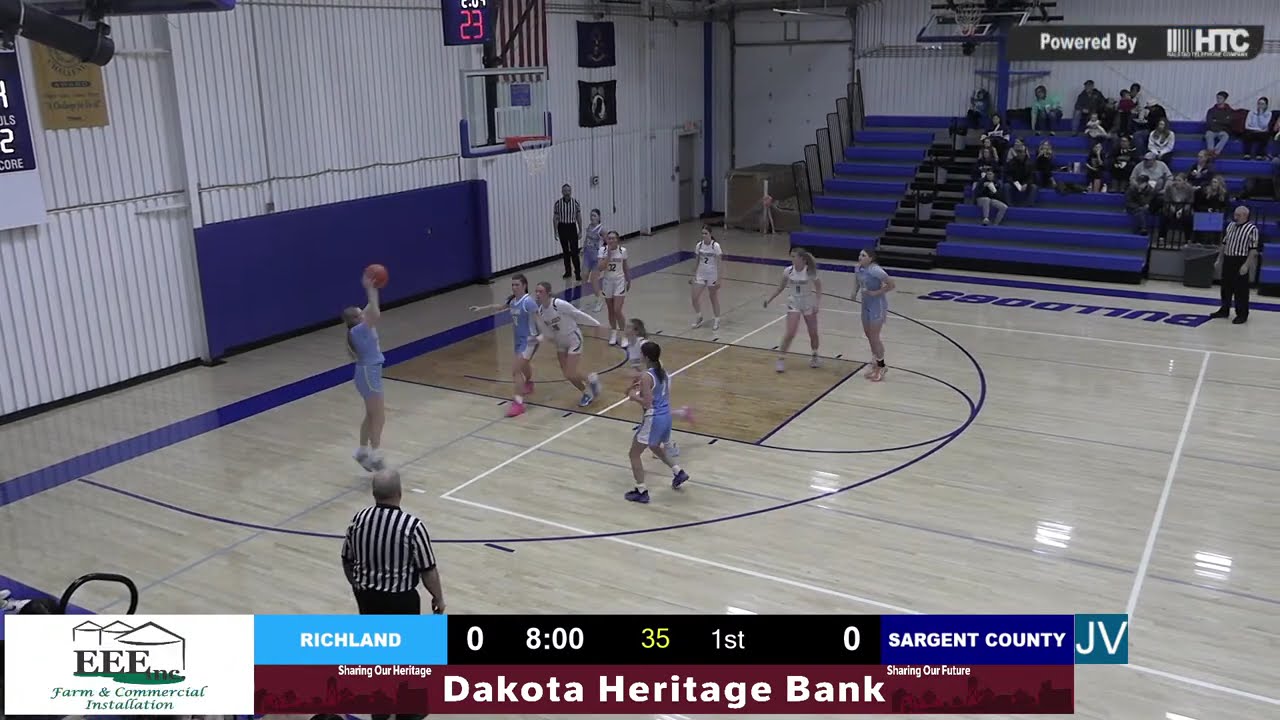 Richland vs Sargent County - North Dakota High School Girls Basketball