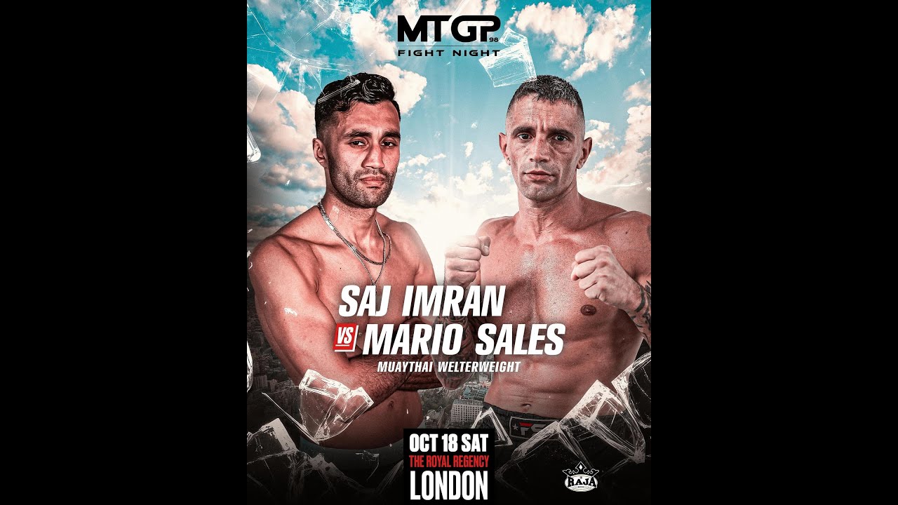 Садж Имран против Марио Продажи // MTGP x BXGP Fight Night 98 // 18 октября // Лондон