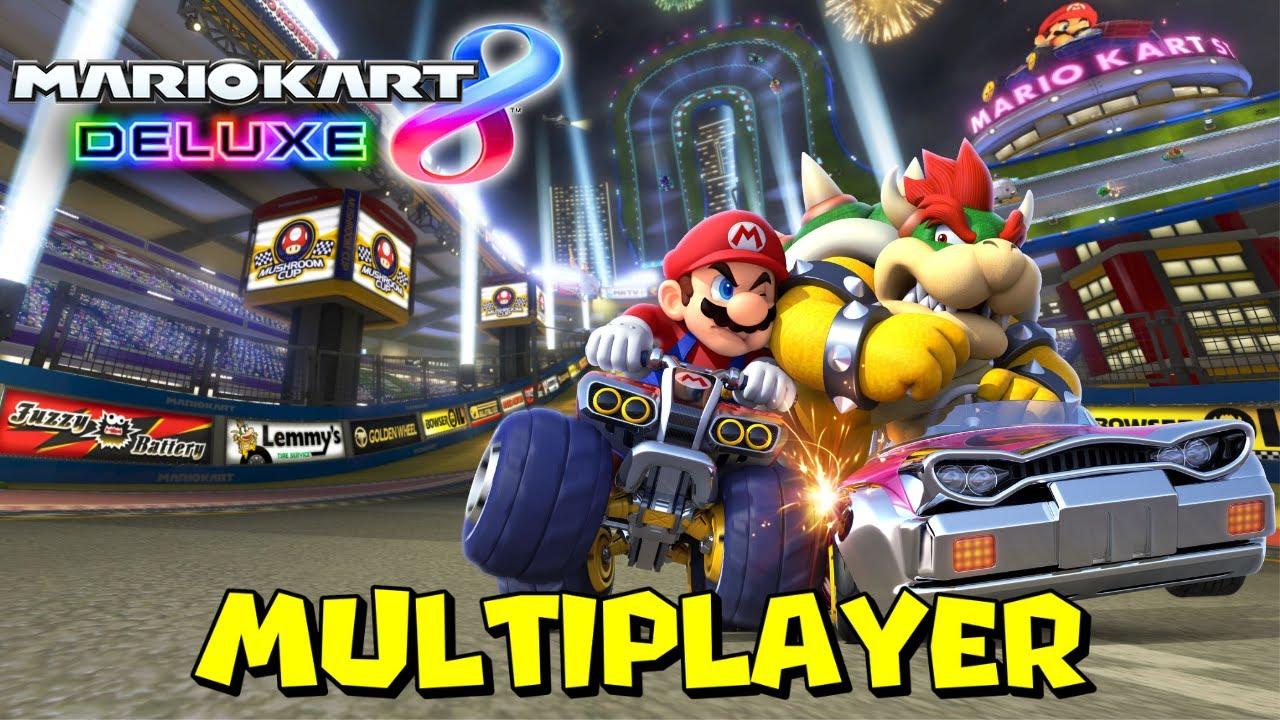 Mario Kart 8 Deluxe Multiplayer - Longplay | Switch