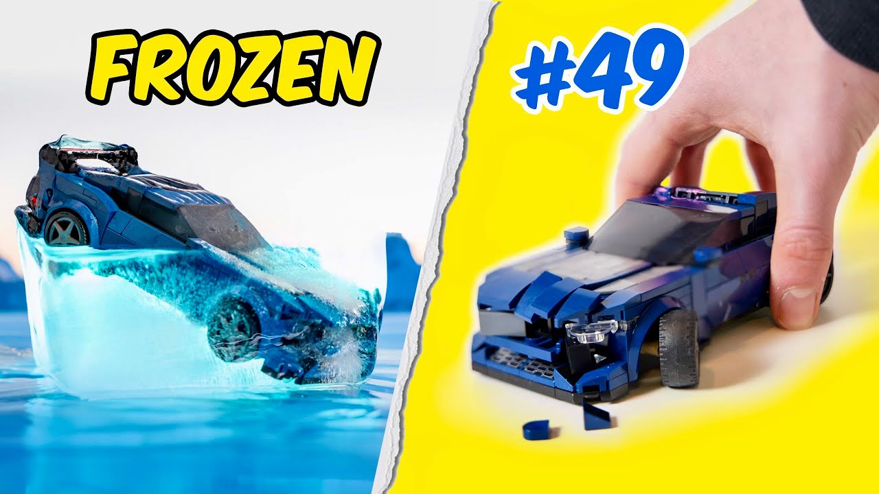 50 CRAZY Ways to DESTROY a LEGO CAR...