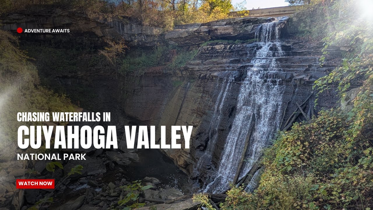 Cuyahoga Valley National Park in October | Brandywine Falls, The Ledges & More!