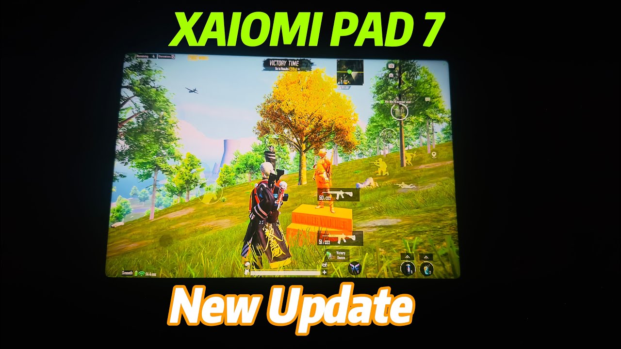 Xaiomi pad 7 pro new update 6 finger best control sensitivity 🥶 