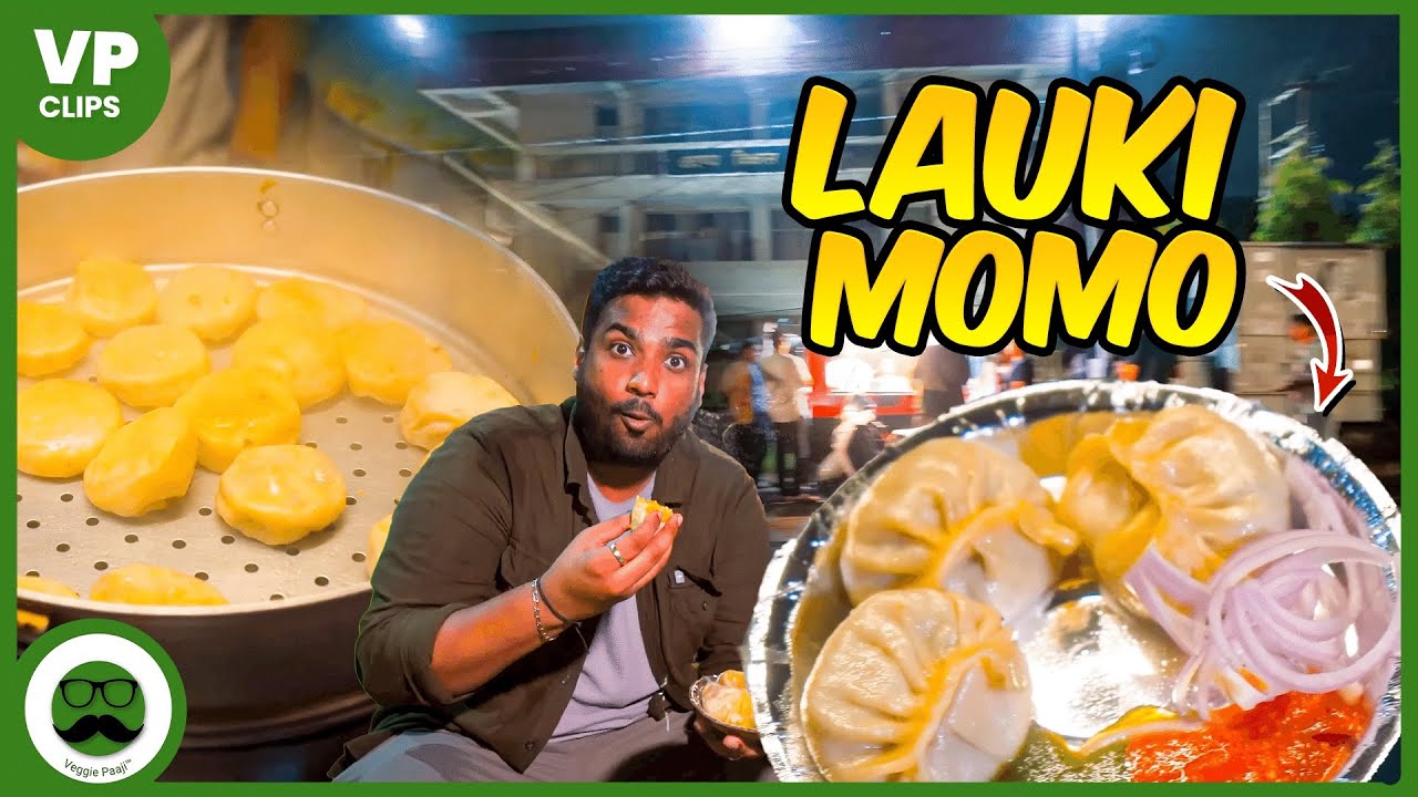 Dehradun ke Famous Lauki Momo | Veggie Paaji Clips 