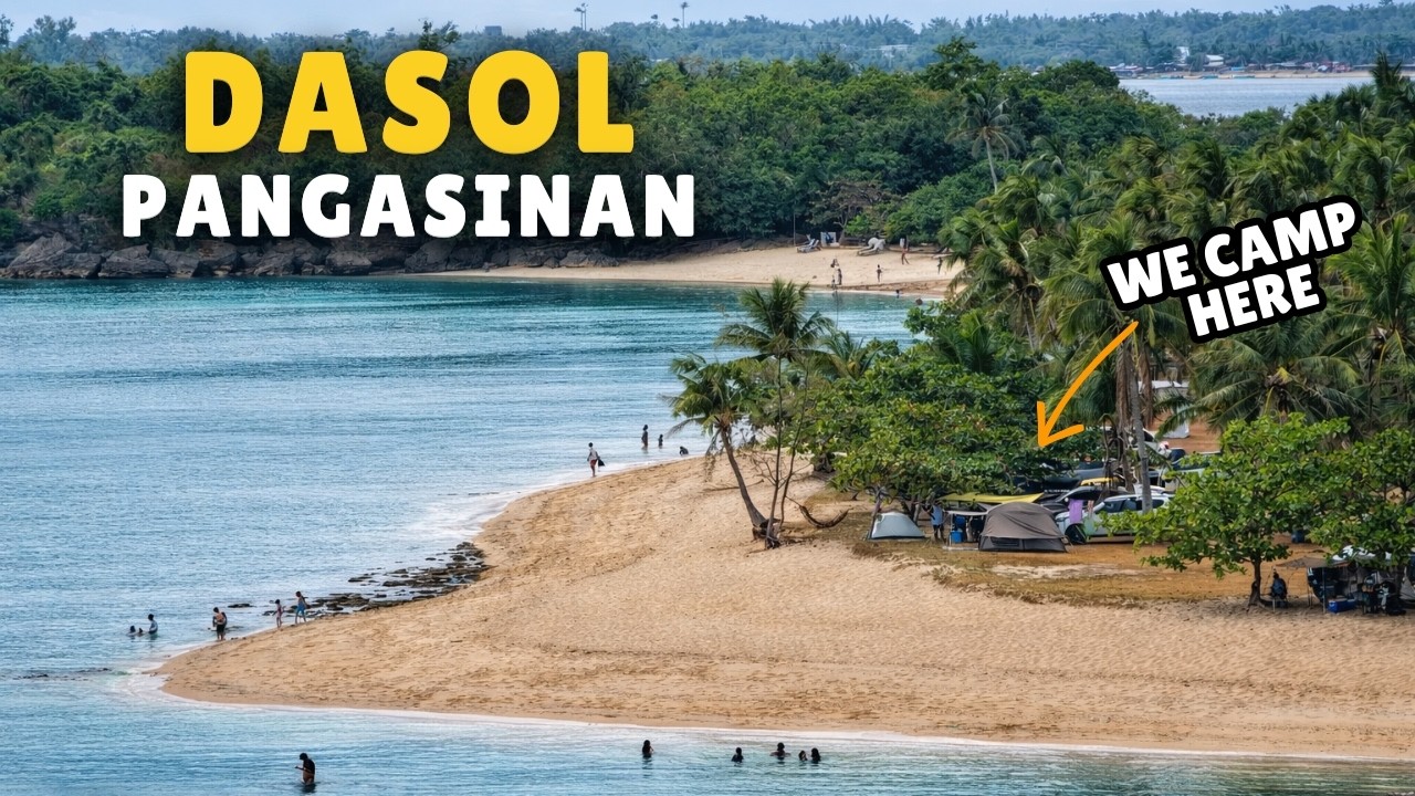 Beach Camping sa Mala Golden Sand ng Dasol Pangasinan | Recudo 1 Villa Balinmanok