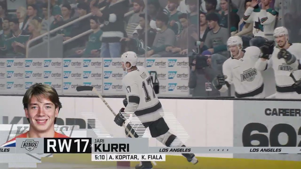 NHL 26 Eli Klein Team Sharks Vs Nathan Bokin Team Kings