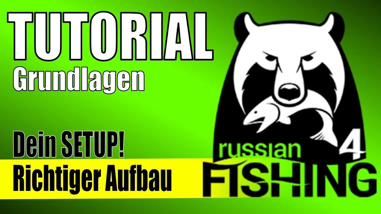 RF4 Setup Aufbau  - Tutorial Grundlagen - Russian Fishing 4 - Welche Schnur? RF4 Anf&auml;nger Guide #rf4