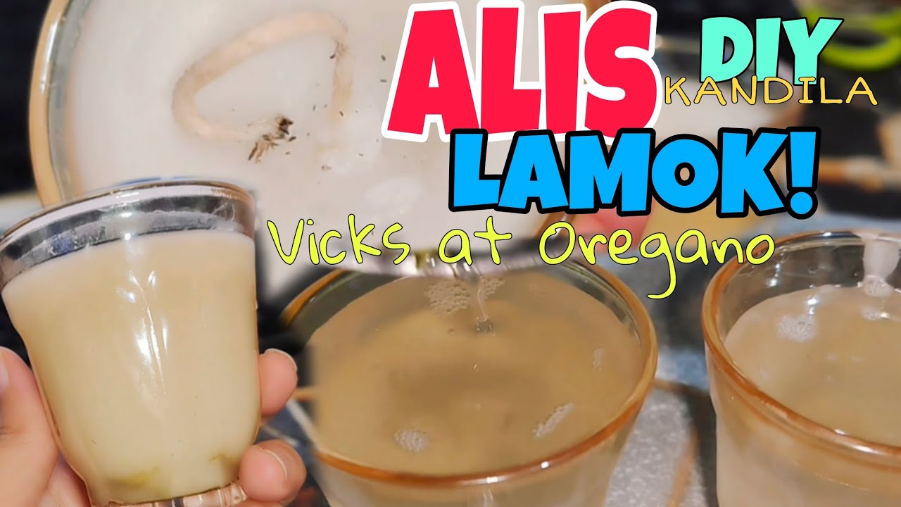 MADE AT HOME CANDLE FOR INSECTS REPELLENT using Wax Candle and Vicks for Mosquitos | Maria Boutotski