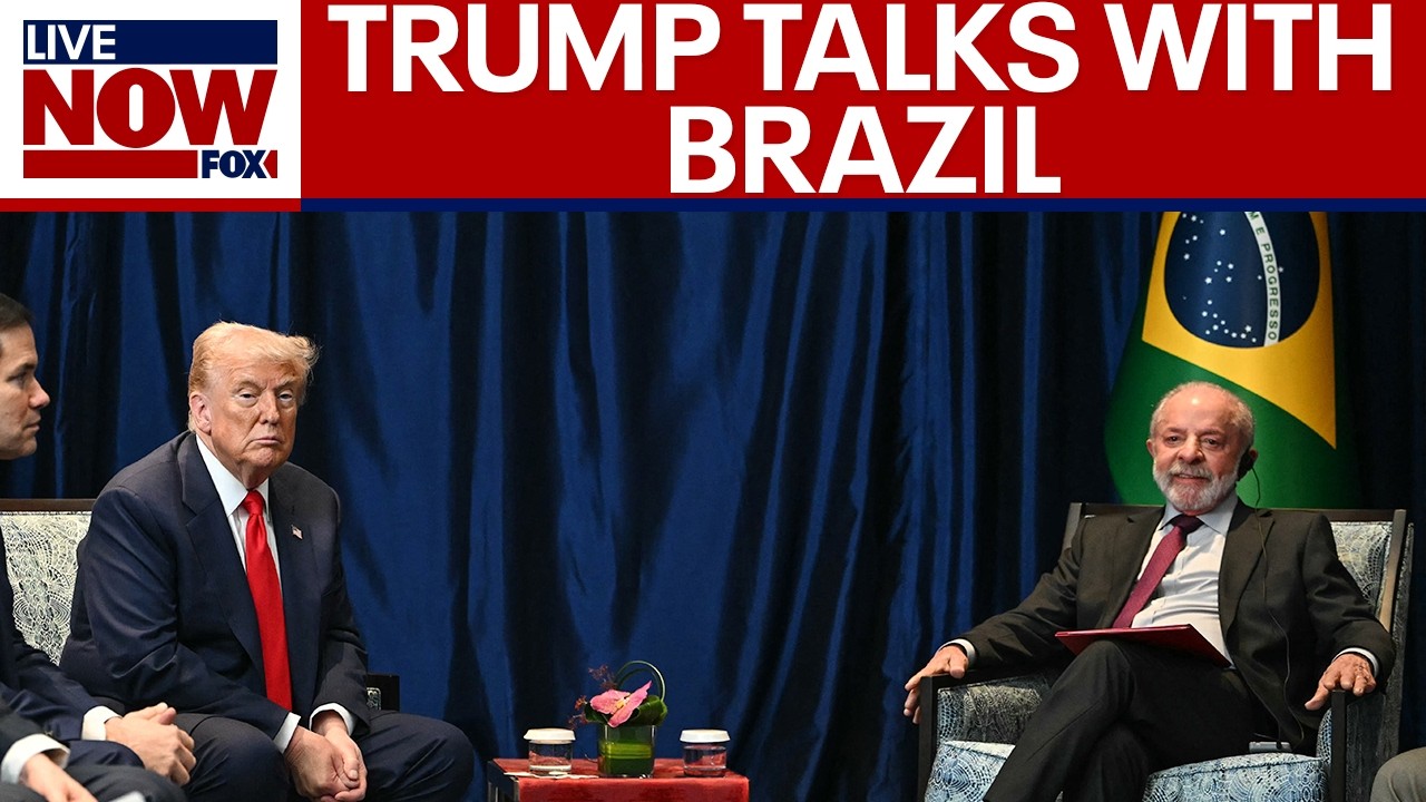 Trump meets with Brazil's President Lula at White House