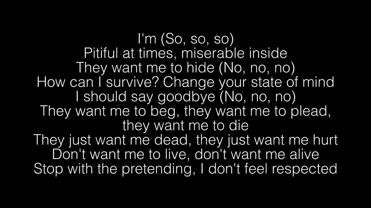 NF- Let Me Go Lyrics